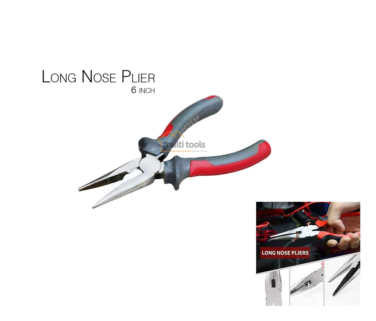 Long Nose Plier 6 inch Vip 2020 
